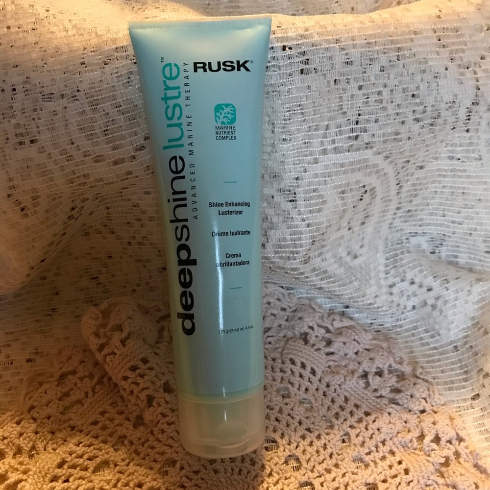 Rusk Deep Shinelustre Hair Cream 4.4 Oz.